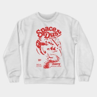 Space Dust 1970s fan art design (red). Crewneck Sweatshirt